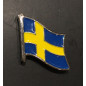 Pin Brosch Souvenir Sverige Flagga