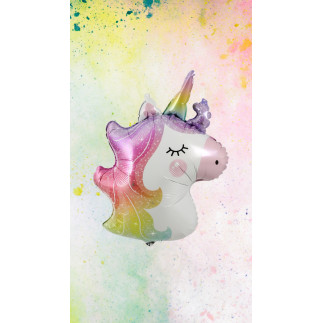Ballong Unicorn Enhörning Folie 60 cm