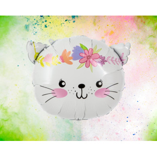 Ballong Katt Folie 45 cm