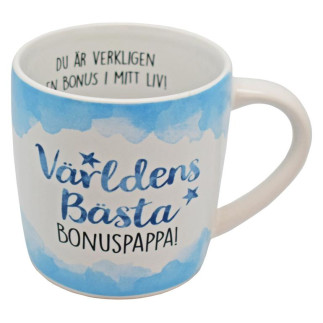 Mugg VÄRLDENS BÄSTA BONUSPAPPA