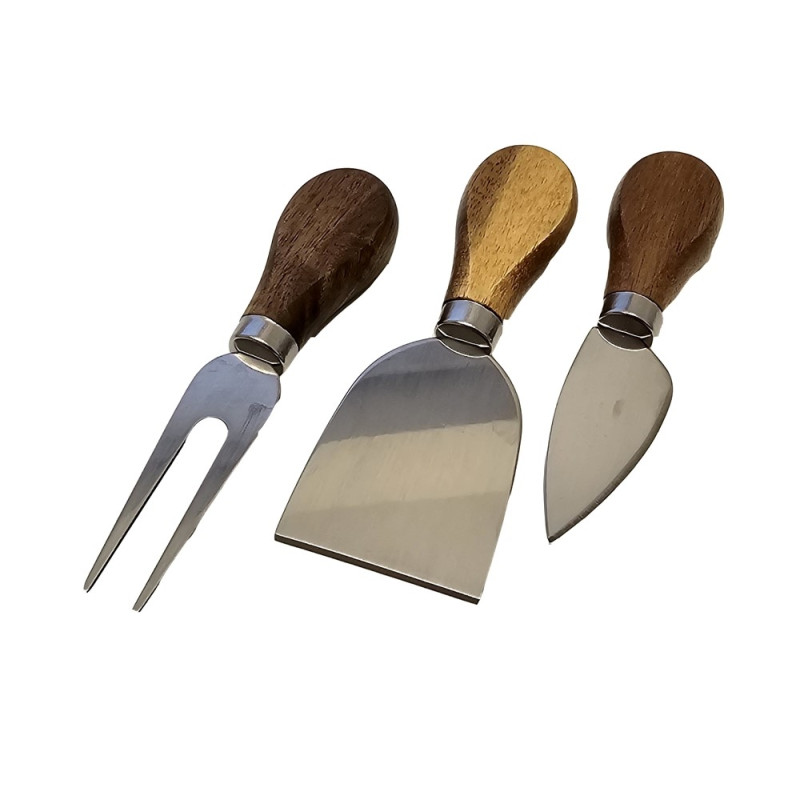 Ostknivar Knivset Acacia 3-pack 12 cm Ostknivar Knivset Acacia 3-pack 12 cm