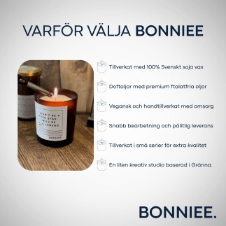 Bonniee Doftljus Linne 200 gram