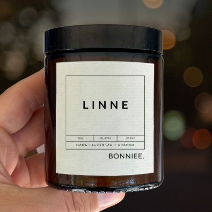 Bonniee Doftljus Linne 200 gram
