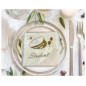 Servetter Student Vit Guld 20-pack