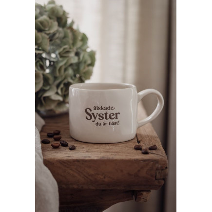 Majas Cottage Mugg Älskade Syster