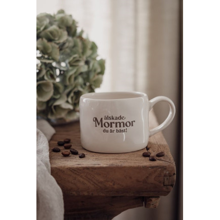 Majas Cottage Mugg Älskade Mormor