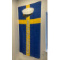Flagga Sverige Fasad Textil Student 90x180 cm