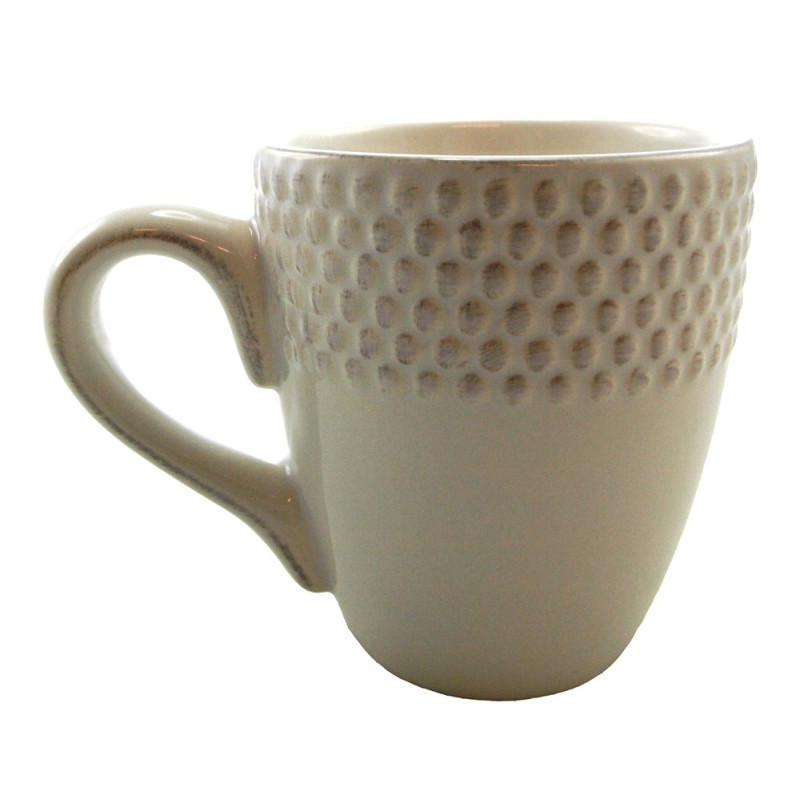 Mugg Etrusk Vit Keramik