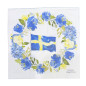 Servetter Svensk Flagga Krans 33x33cm Servetter Svensk Flagga Krans 33x33cm