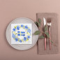 Servetter Svensk Flagga Krans 33x33cm Servetter Svensk Flagga Krans 33x33cm