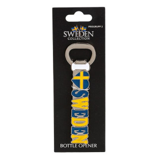Magnet Souvenir Kapsylöppnare I Love Sweden