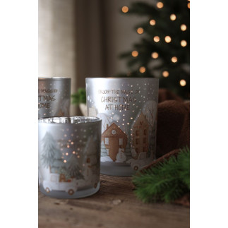 Majas Cottage Lykta Jul Enjoy the magic of christmas at home 10x12 cm