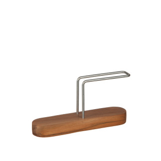 Kaffefilter hållare Metall/Teak 16 cm