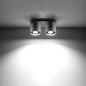 Taklampa ORBIS 2 grå Taklampa ORBIS 2 grå