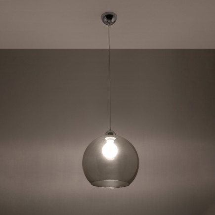 Pendel lampa BALL grafit