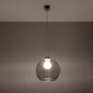 Pendel lampa BALL grafit