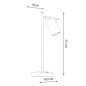Bordslampa RING svart Bordslampa RING svart