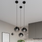 Pendel lampa TULOS 3L svart