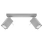 Taklampa MERIDA 2 grå Taklampa MERIDA 2 grå