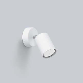 Vägglampa LEMMI 1 vit