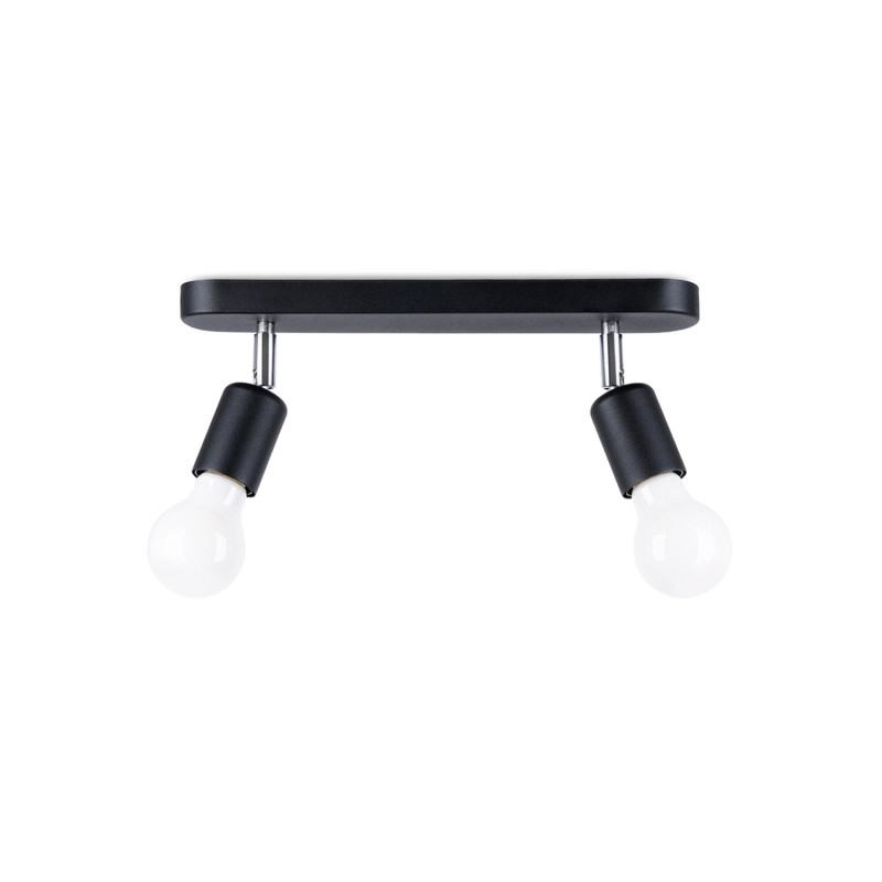Taklampa FORNES 2 svart Taklampa FORNES 2 svart
