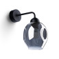 Vägglampa FILLAN 1 svart
