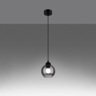 Pendel lampa ALINO 1 svart