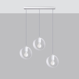 Hängande lampa TITRAN 3 biała