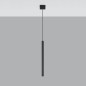 Pendel lampa PASTELO 1 svart