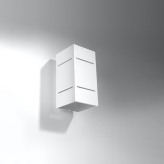 Vägglampa BLOCCO vit