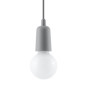 Pendel lampa DIEGO 1 grå Pendel lampa DIEGO 1 grå
