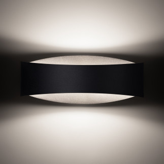 Vägglampa TONI svart