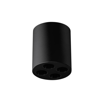 Taklampa ZOE svart LED