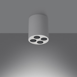 Taklampa ZOE vit LED