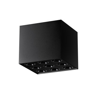 Taklampa OZZY svart LED