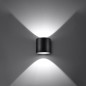 Vägglampa ORBIS 1 svart
