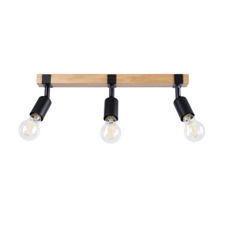 Taklampa ZUCA 3 svart