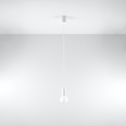 Pendel lampa DIEGO 1 vit