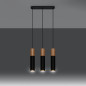 Pendel lampa PABLO 3 svart Pendel lampa PABLO 3 svart