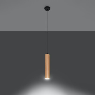Hängande lampa LINO trä