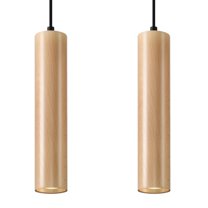Pendel lampa LINO 2 trä Pendel lampa LINO 2 trä