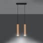 Pendel lampa LINO 2 trä Pendel lampa LINO 2 trä