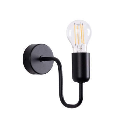 Vägglampa VECTOR svart