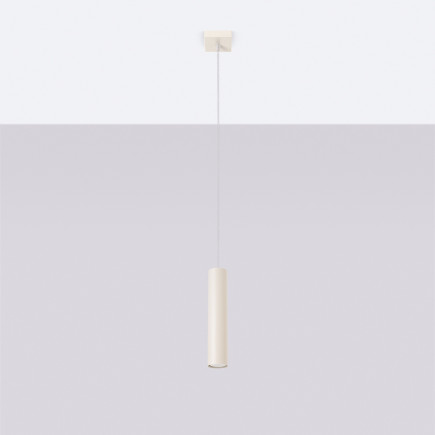 Taklampa LAGOS 1 beige