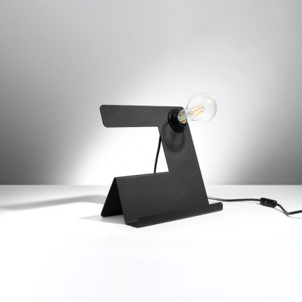 Bordslampa INCLINE svart