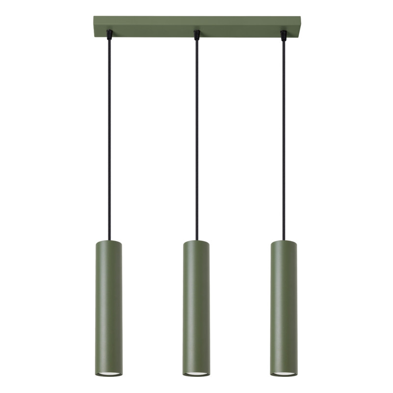 Taklampa LAGOS 3L olivgrön Taklampa LAGOS 3L olivgrön