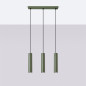 Taklampa LAGOS 3L olivgrön Taklampa LAGOS 3L olivgrön