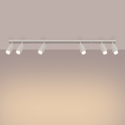 Taklampa RING 6L beige