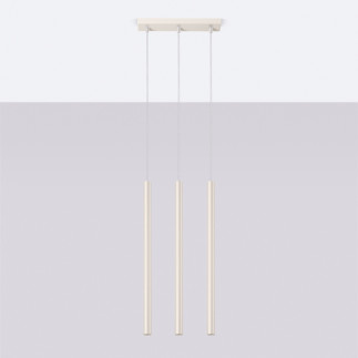 Taklampa PASTELO 3 beige