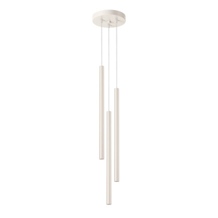 Taklampa PASTELO 3P beige